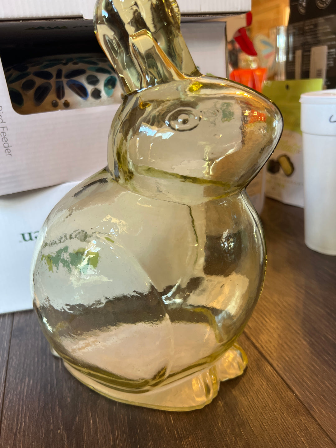 Individual Glass Bunny