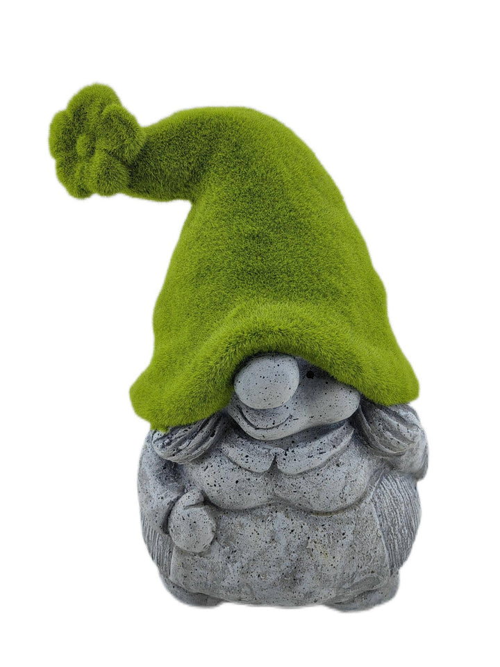 Mossy Hat Garden Gnome 14"
