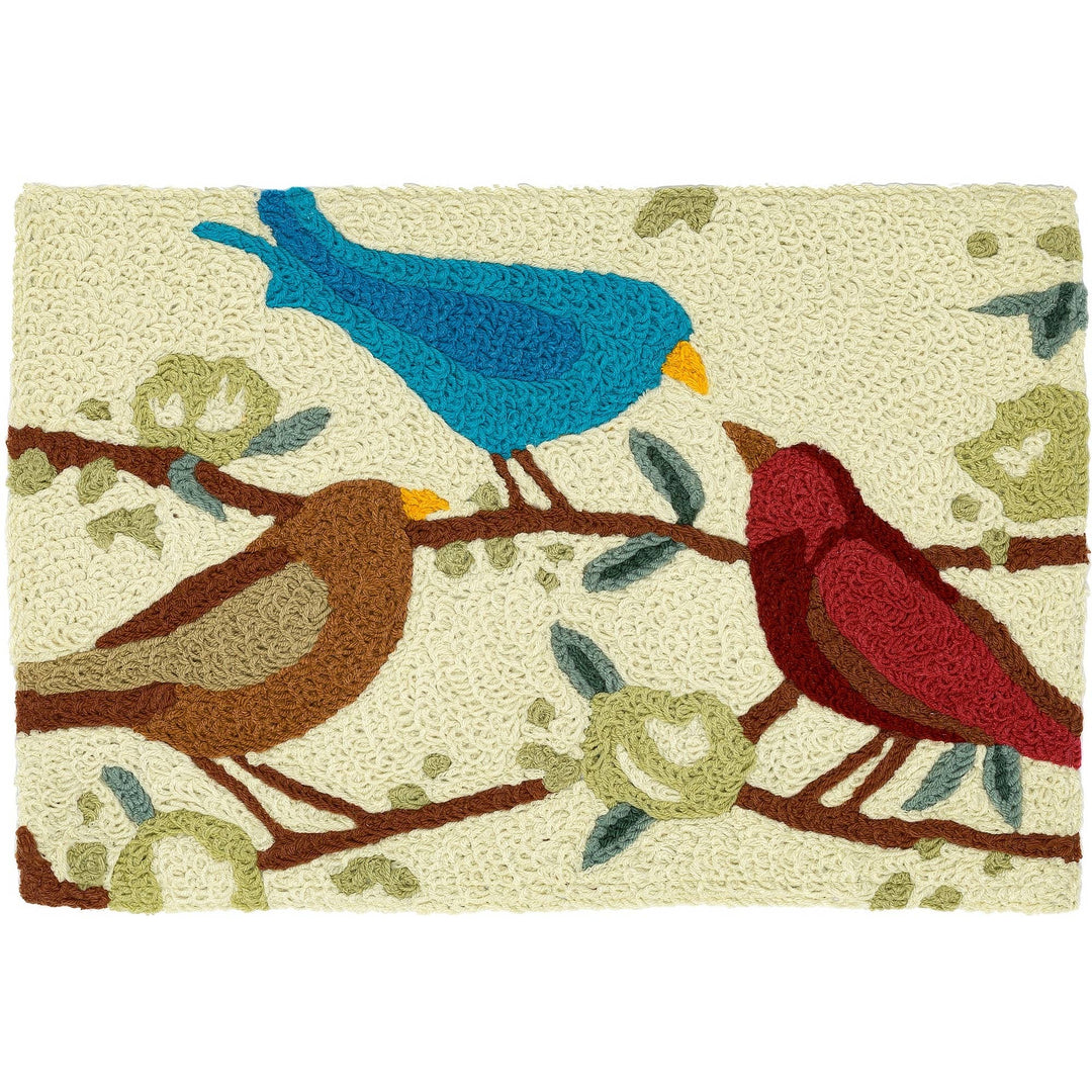 Birdsong Jellybean Rug 20" x 30" - Garden