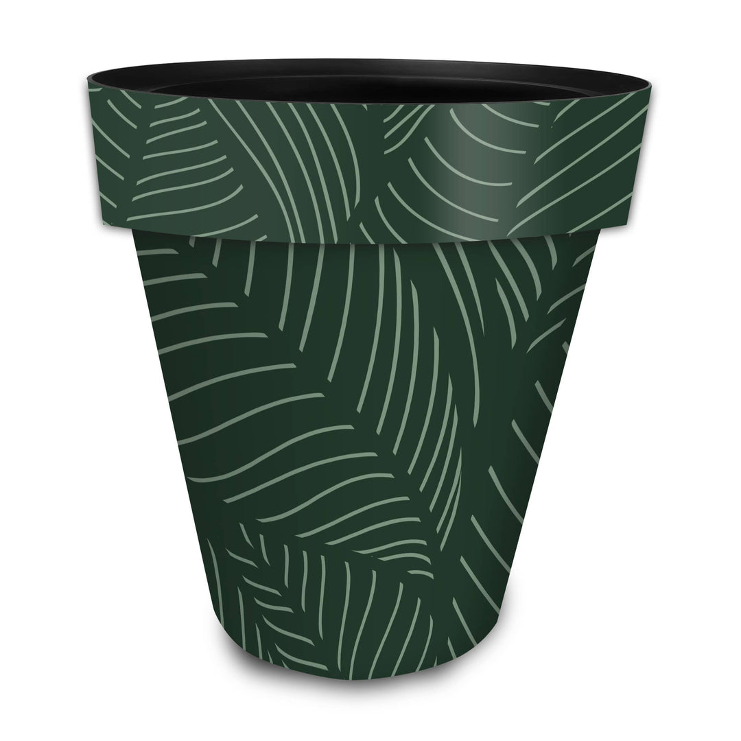 Tropical Leaves Large Planter