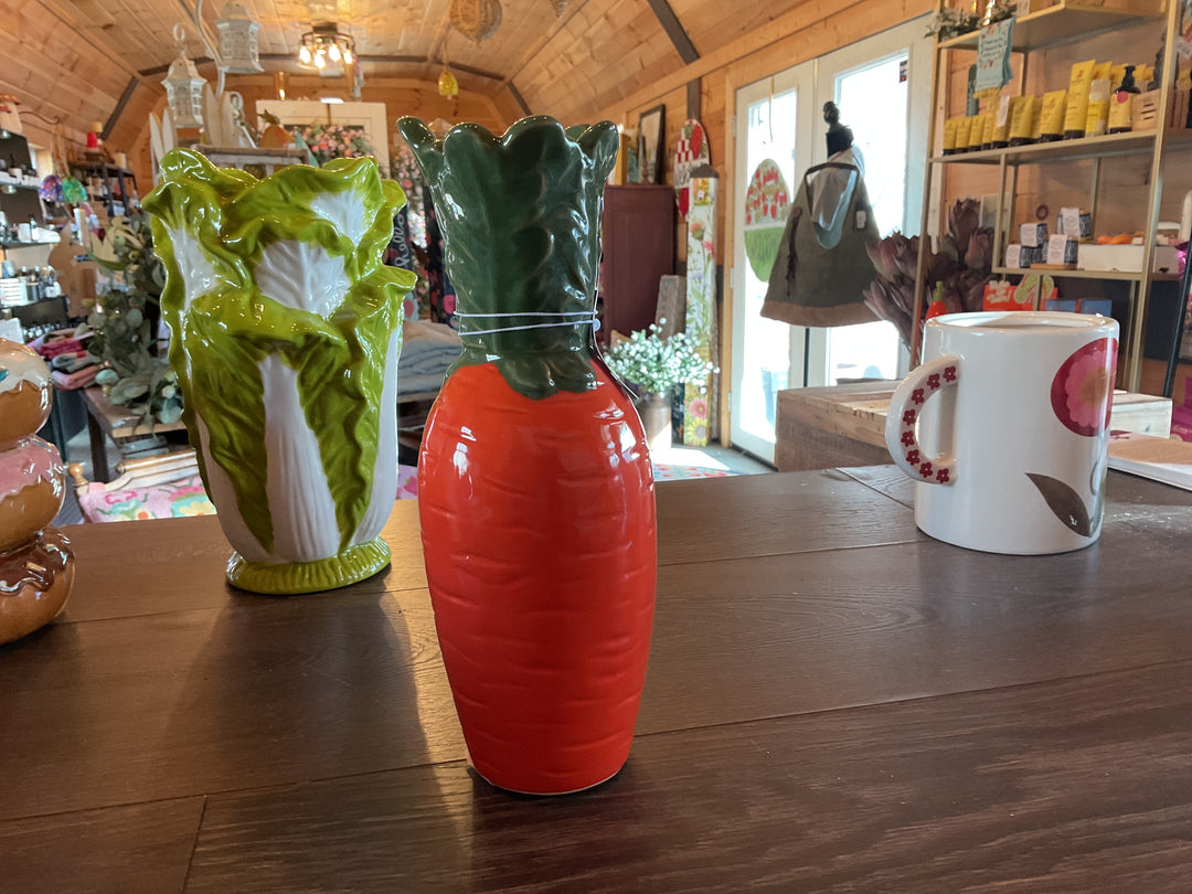 Ceramic Carrot Vase