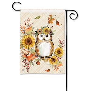 Autumn Owl Flag