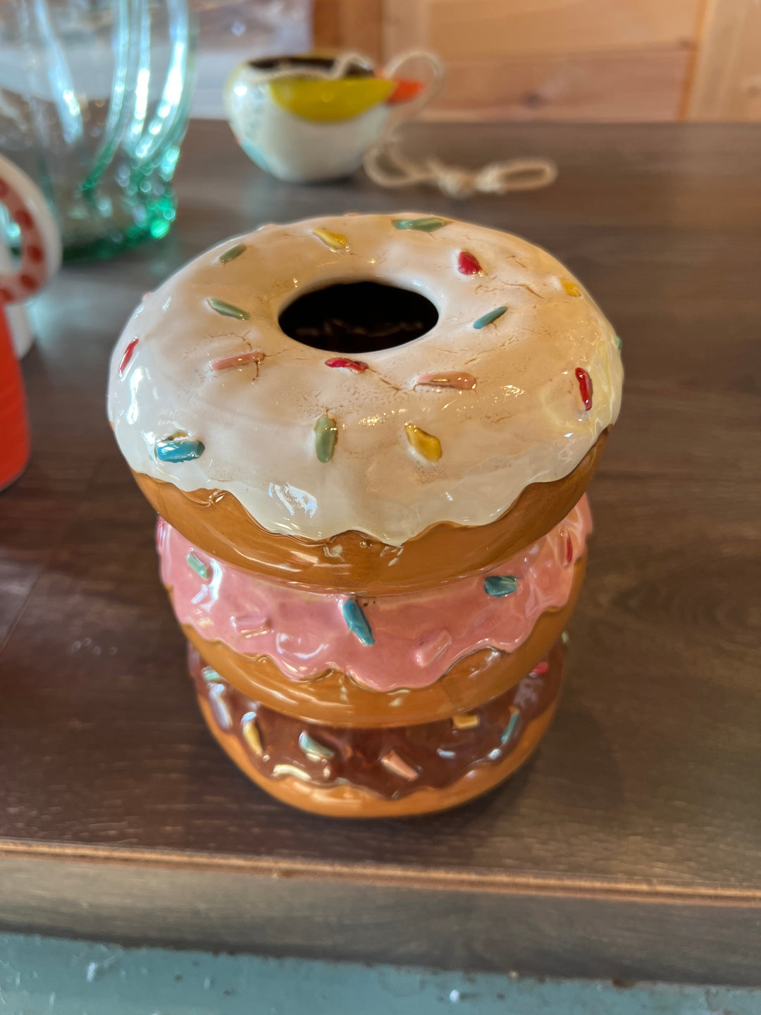 Donut vase
