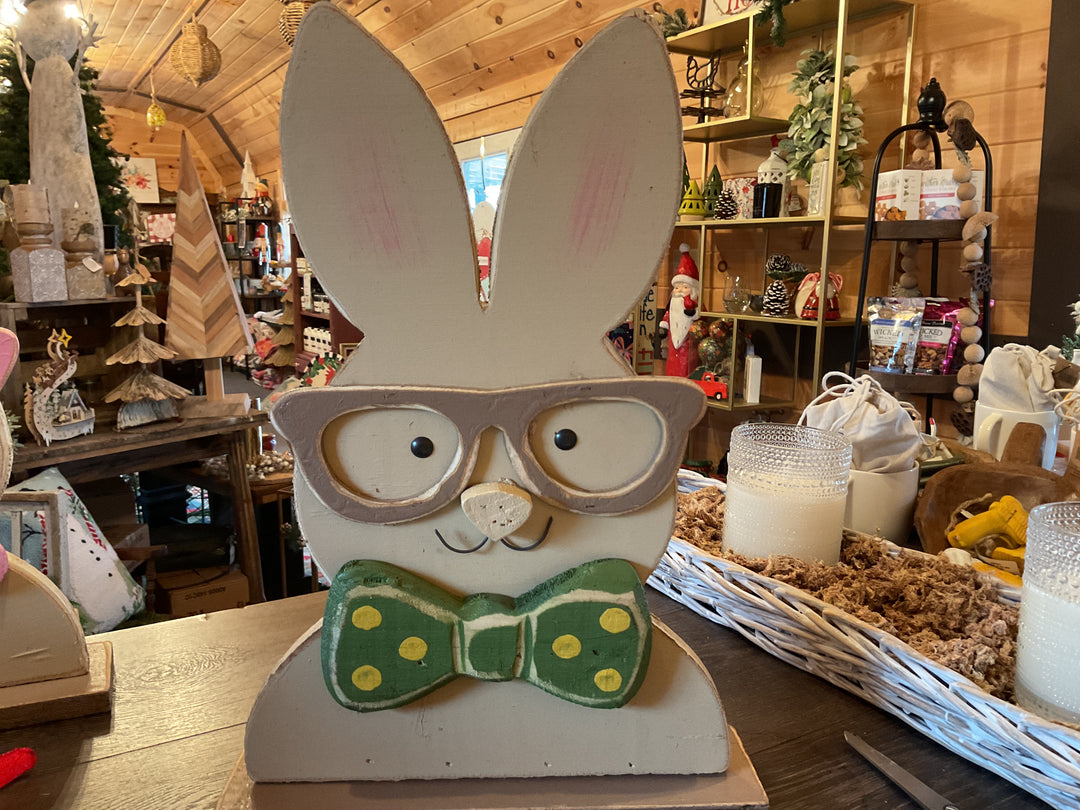 Wooden Bunny Boy