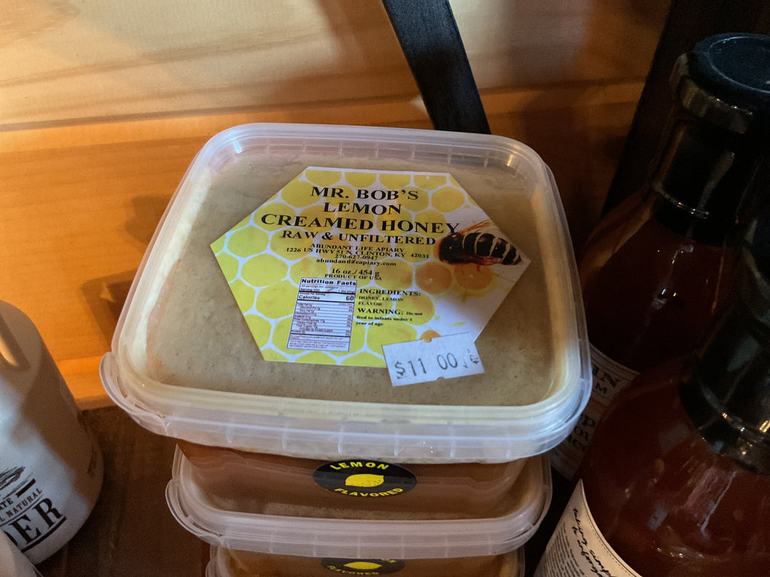 Mr. Bob’s Lemon Creamed Honey
