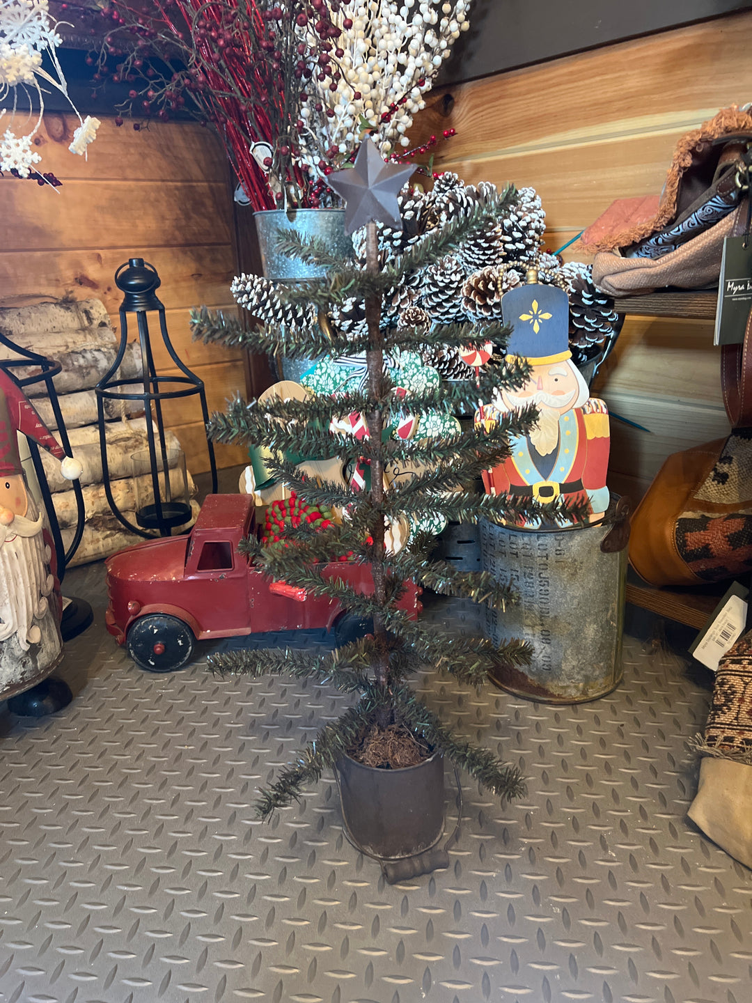 Tree in bucket