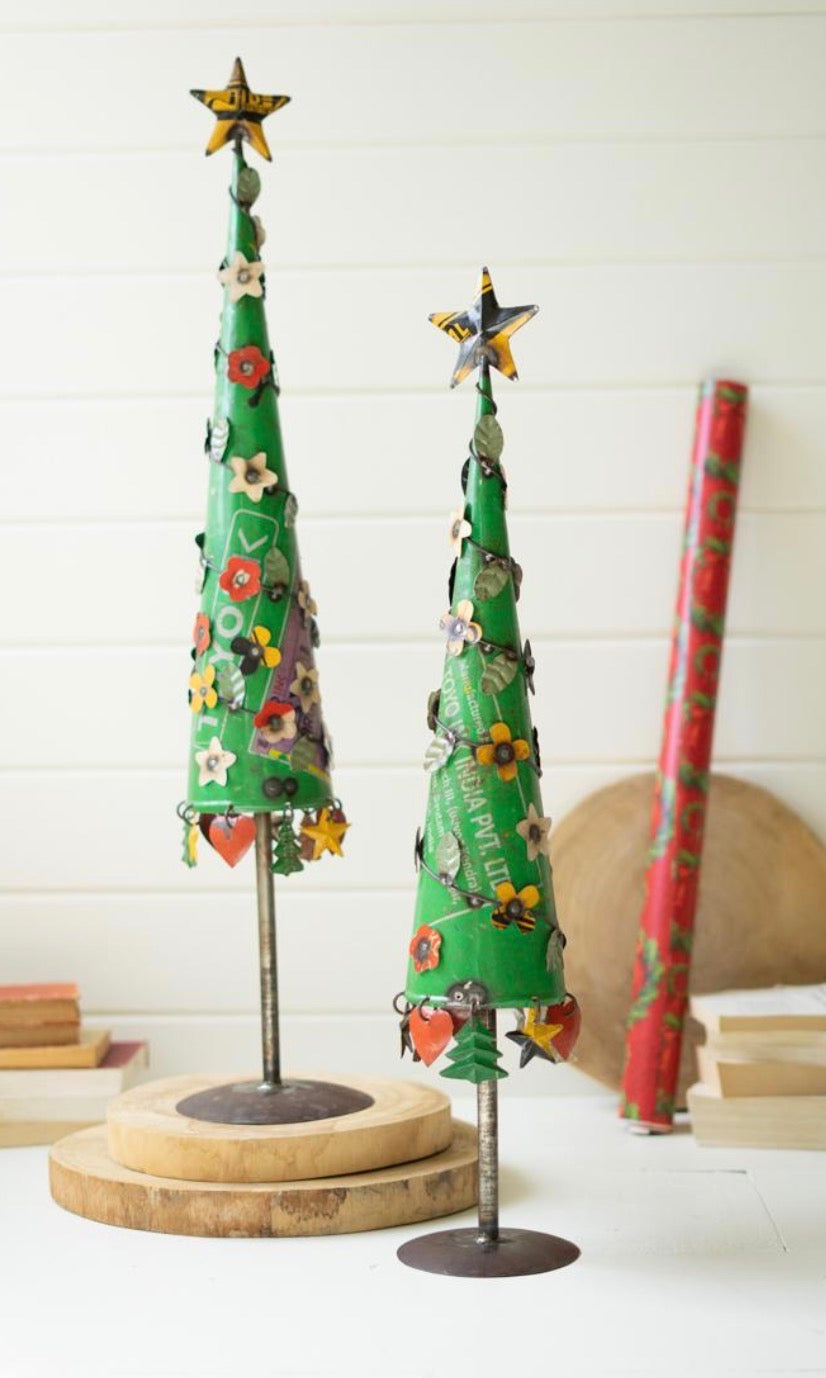 Recycled Iron Christmas Tree