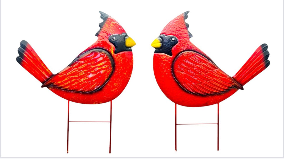 Asst. Cardinals on Two poles 26”x 34”