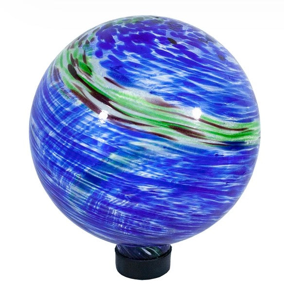 10” ILLUM Blue Swirl Globe