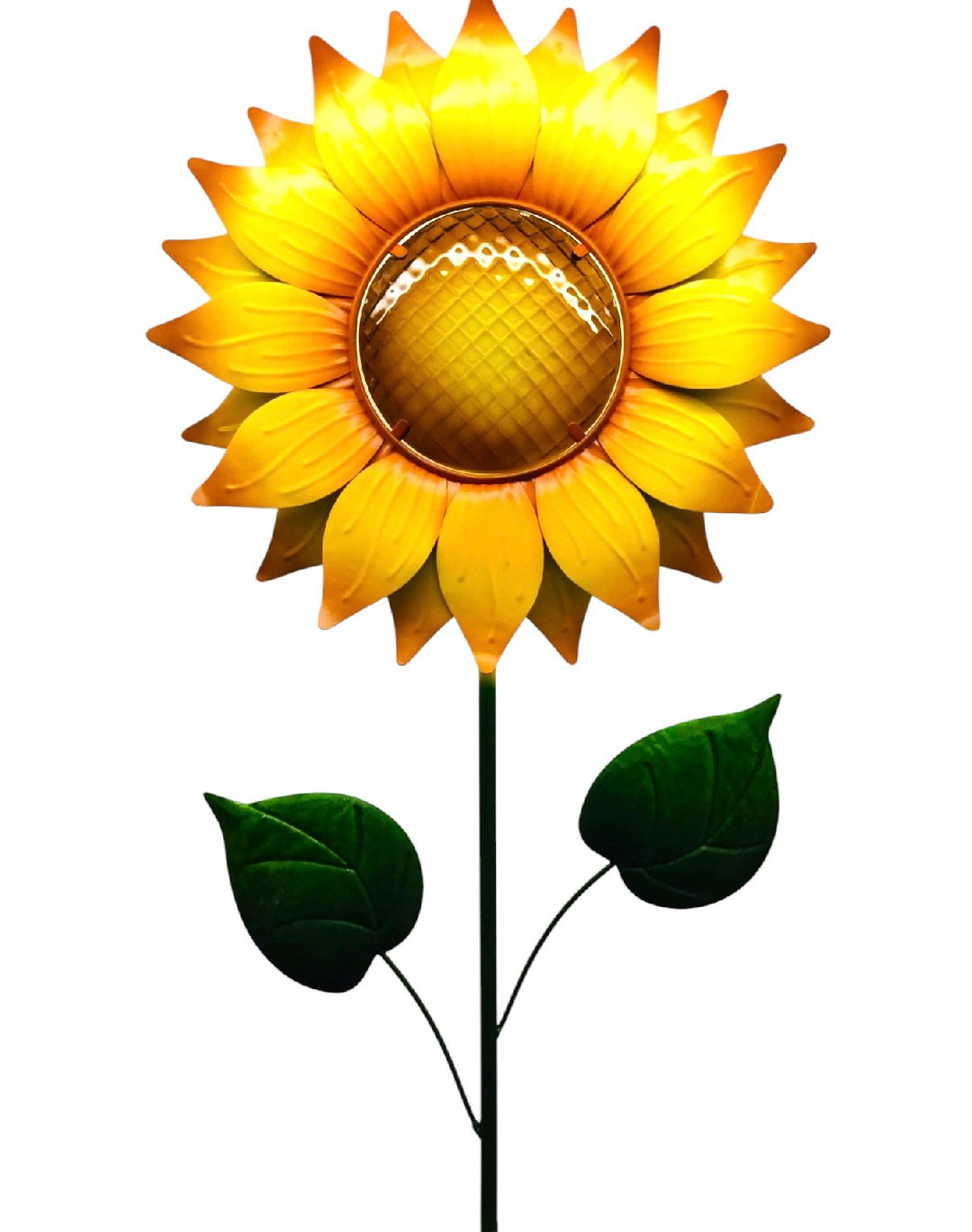 Sunflower with glass on pole 52”x14”