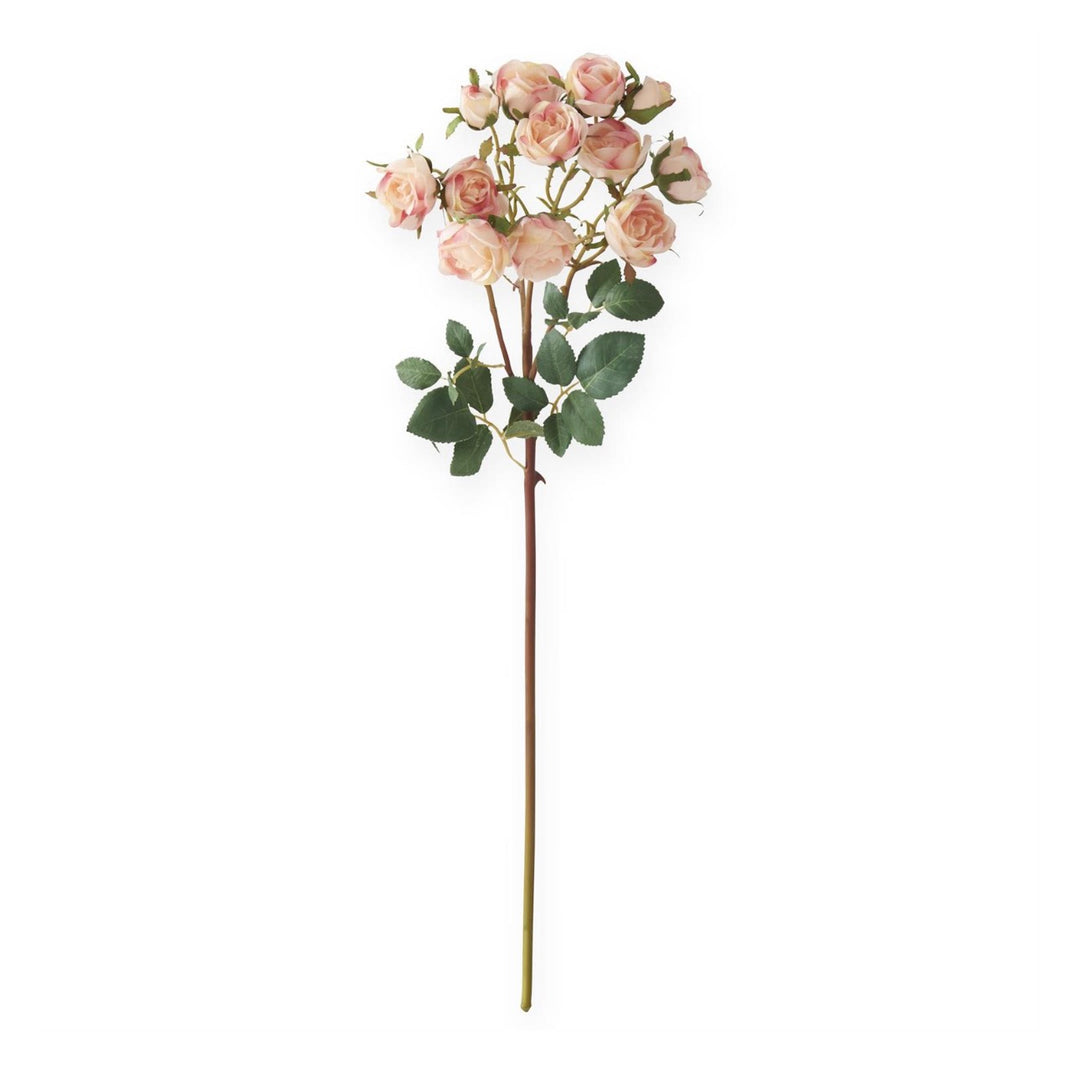 25 Inch Light Pink Rose Spray