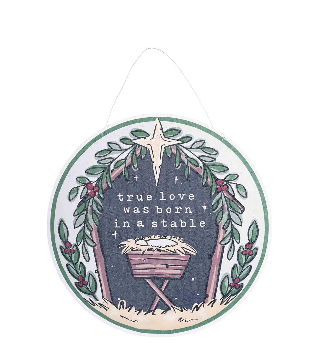Born in a Stable/Hello Wreath Burlee