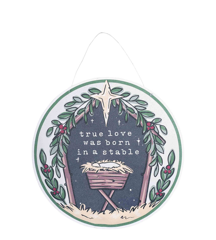 Born in a Stable/Hello Wreath Burlee