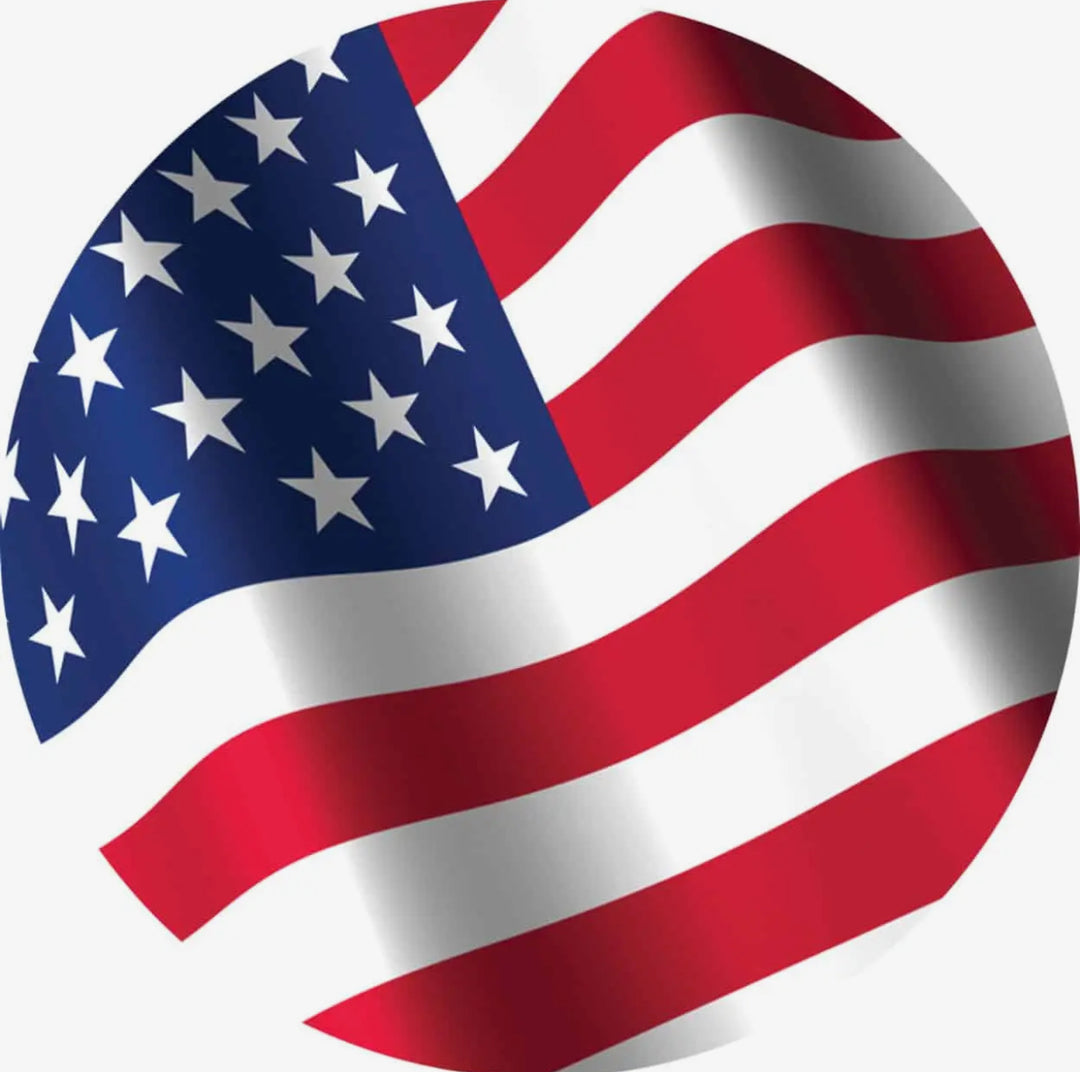 Stepping Stone waving Flag