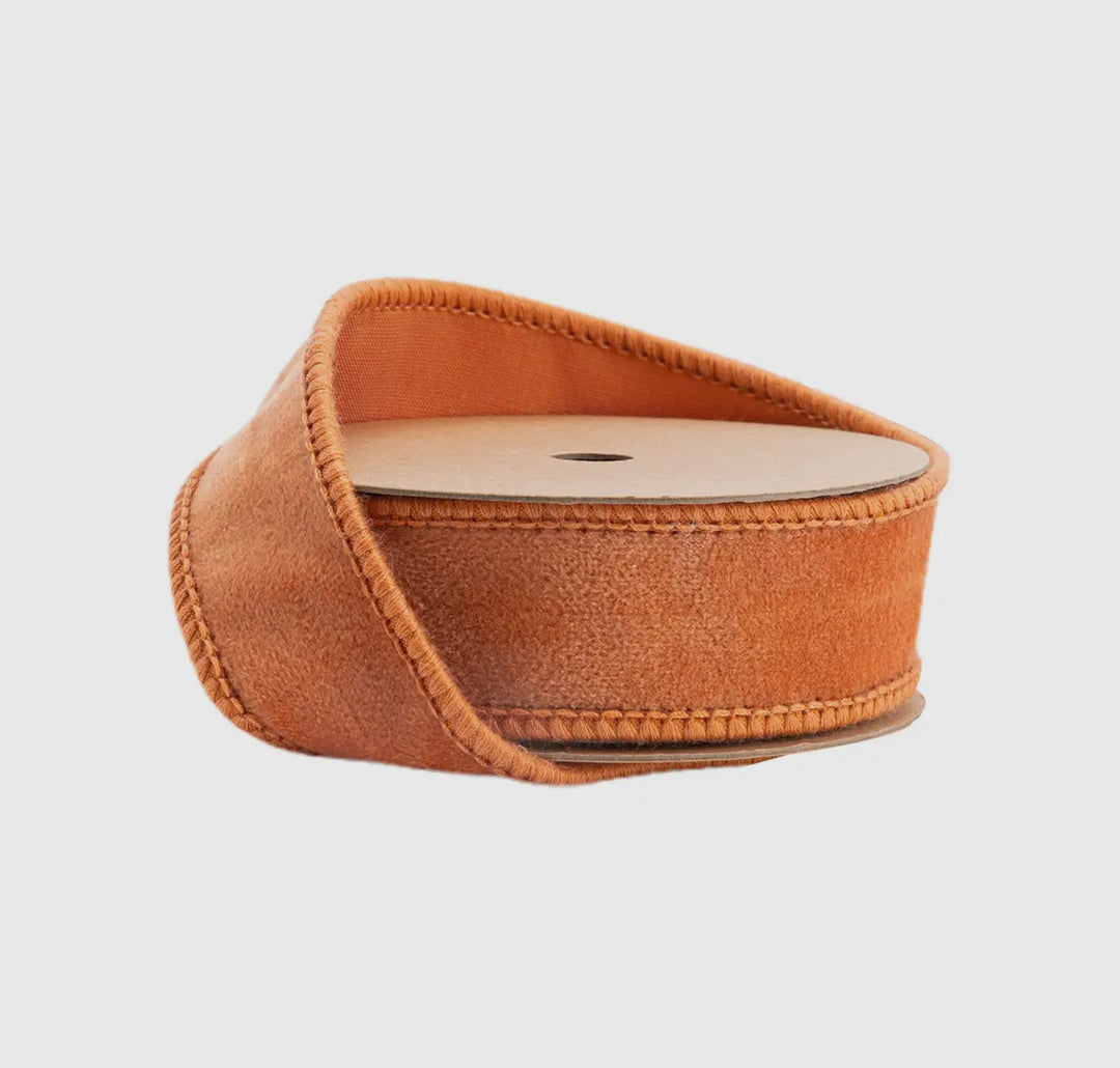 1” Wired Velor Ribbon