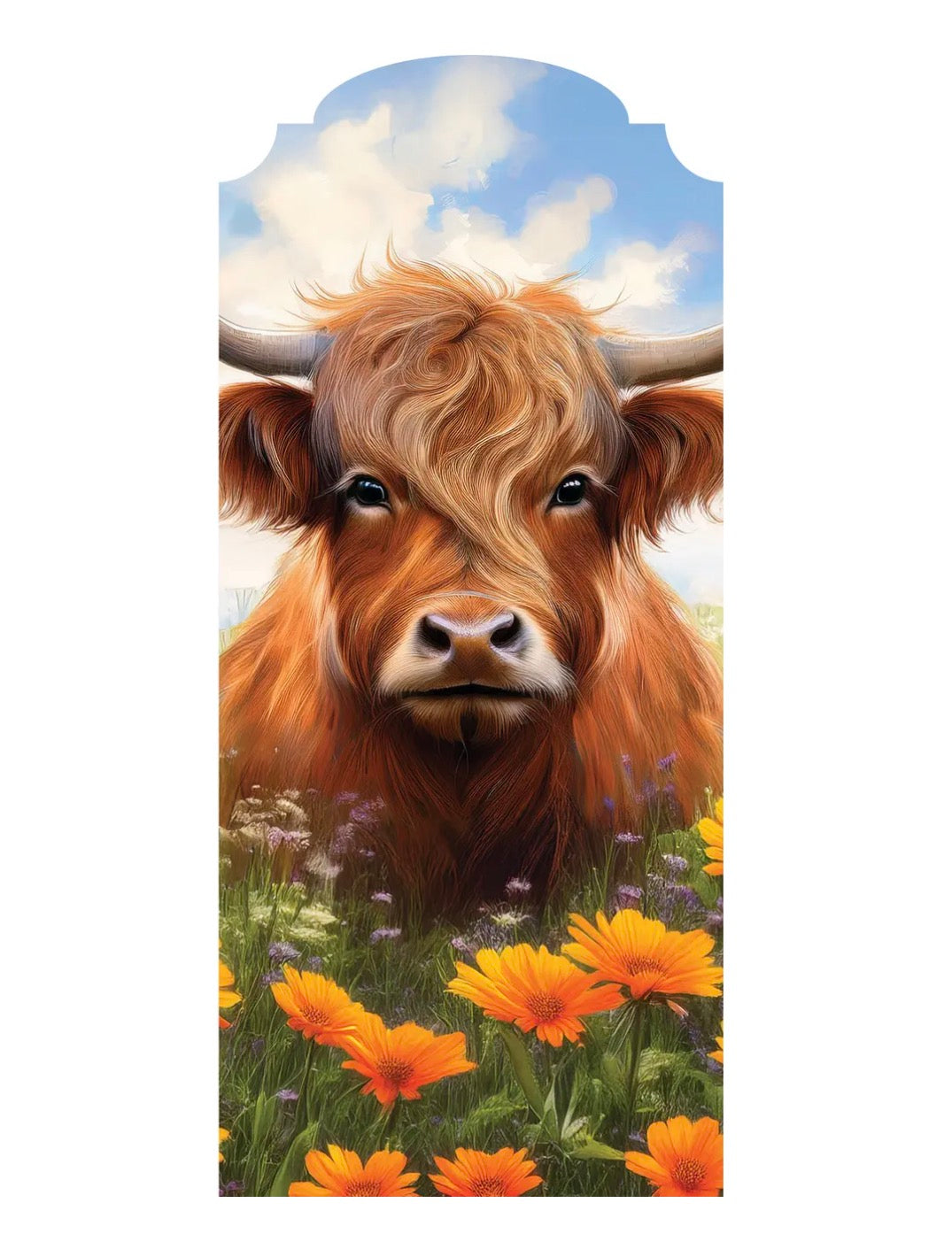 YarDecor-Highland Cow
