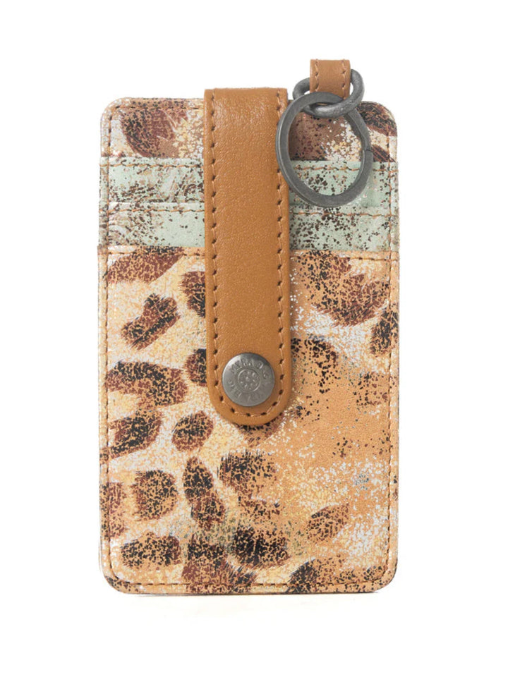 Valejo Spirit Credit Card Holder- Leopard Dust