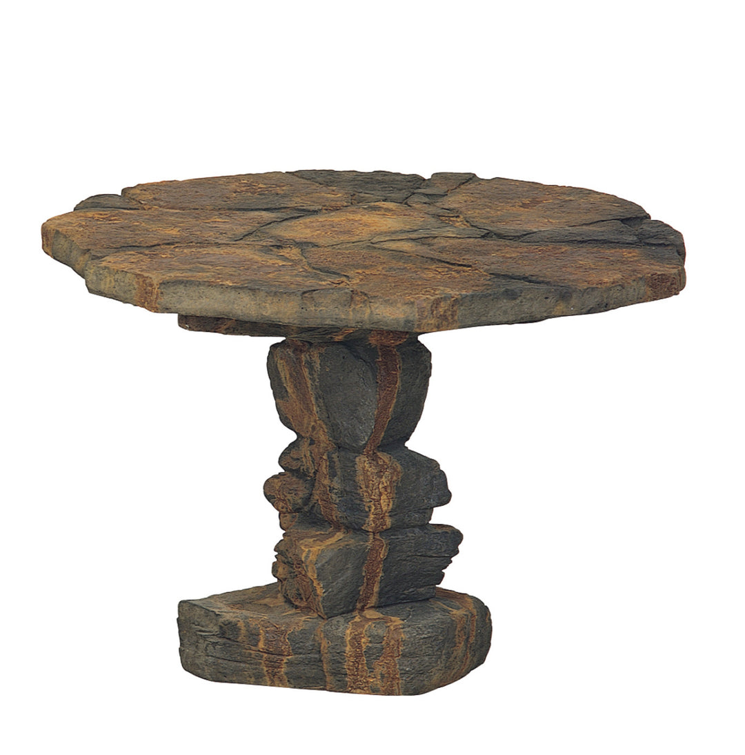 Rock Table Set-rust