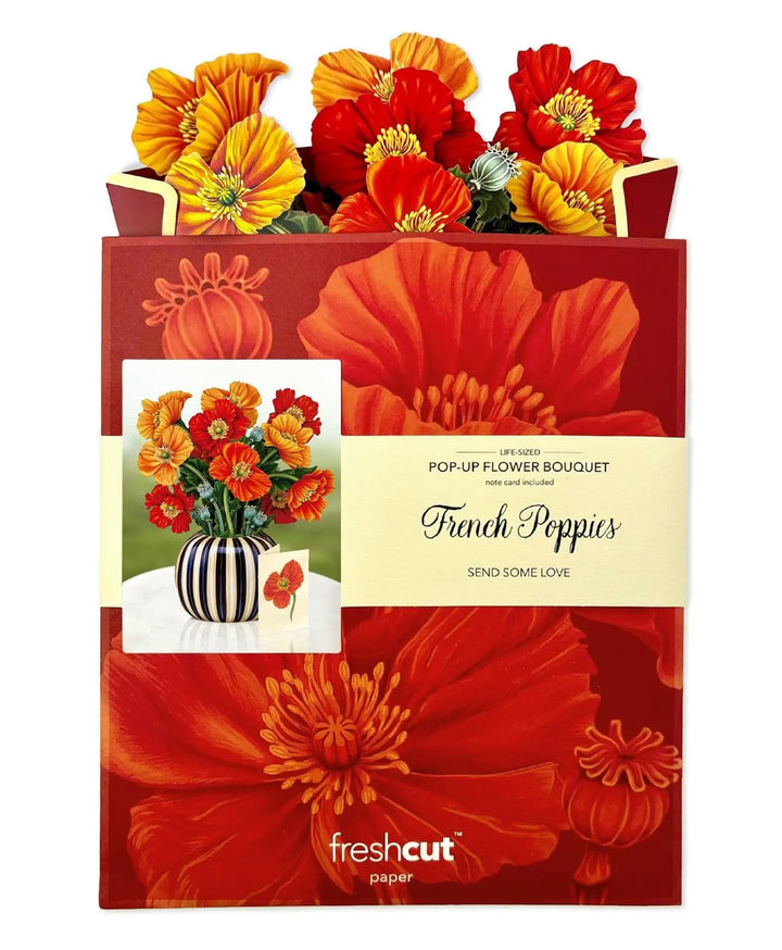 Pop-up French Poppies