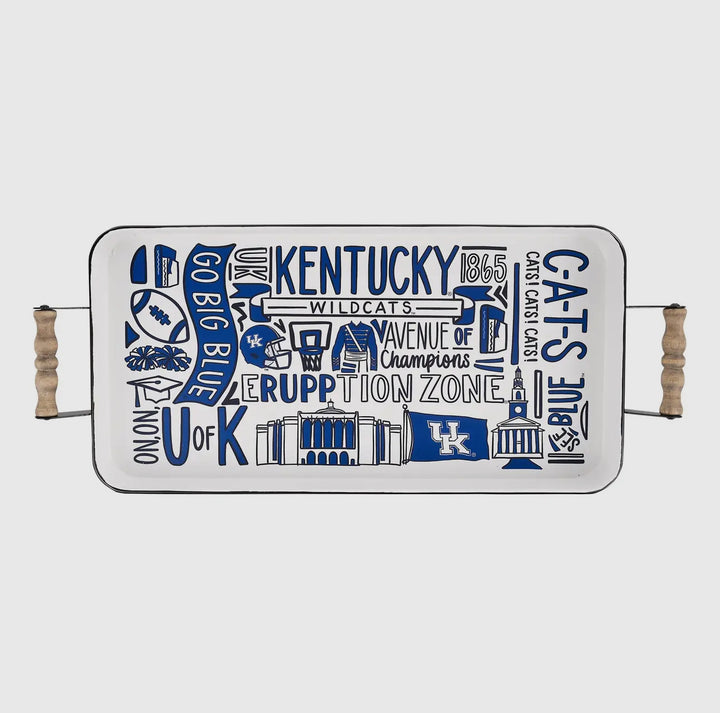 Kentucky College Enamel Tay