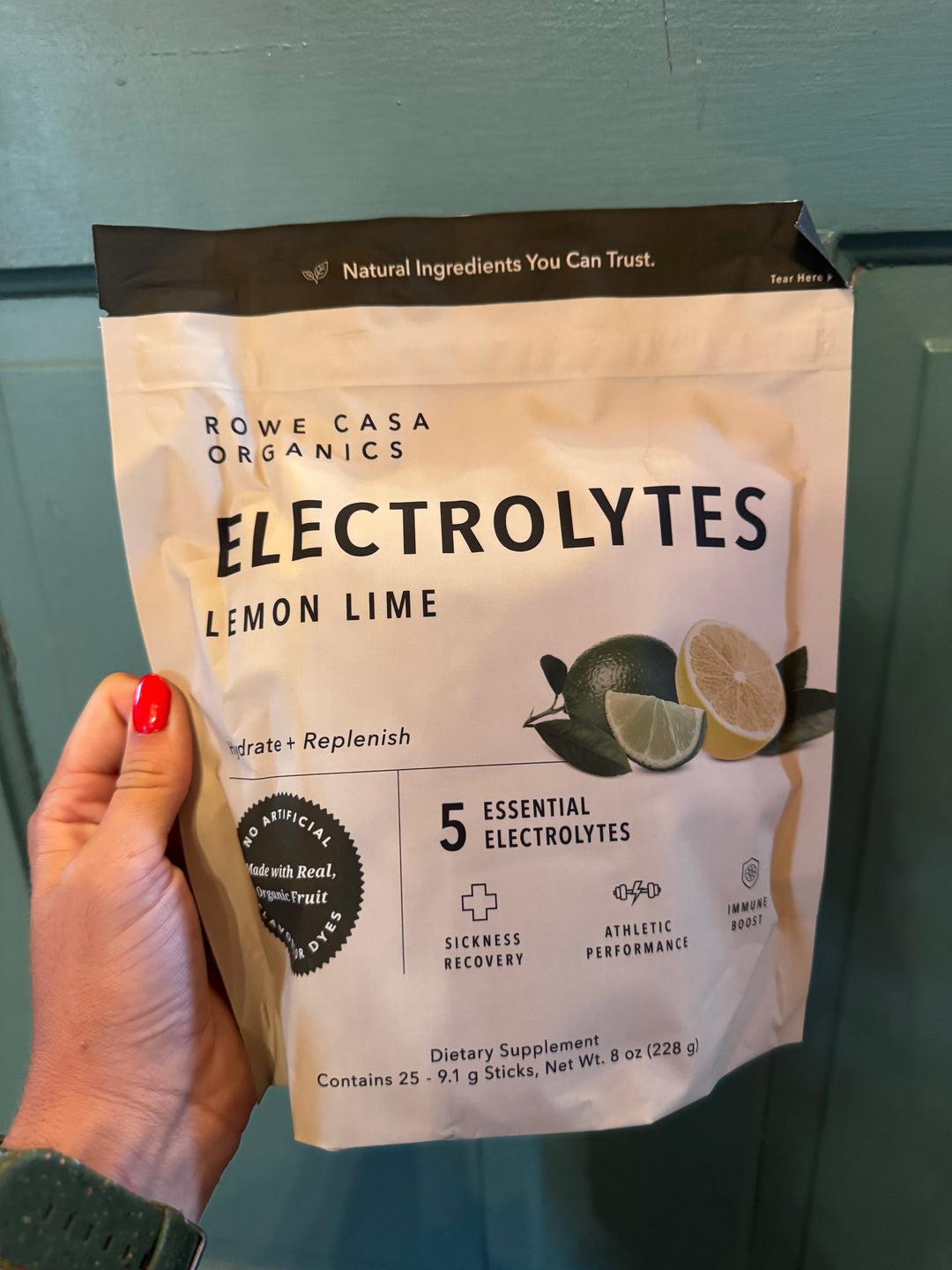 Rowe Casa Lemon Lime Electrolyte Single Serving