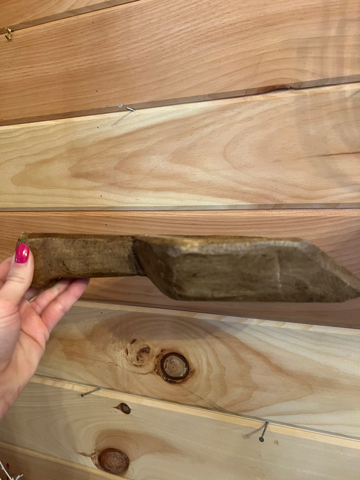 Vintage Wood Scoop