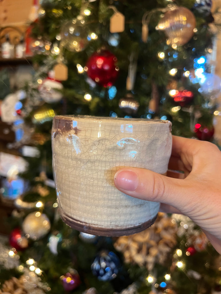 Vintage Round Pot: Frosted Mulberry