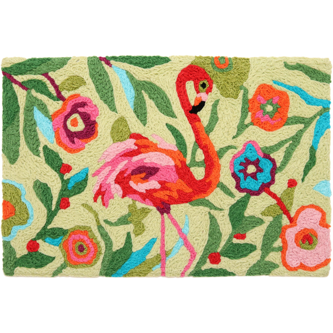 FLAMINGO GARDEN  20" X 30"
