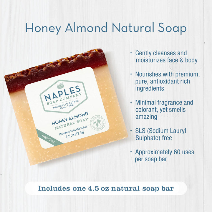 Honey Almond Natural Soap