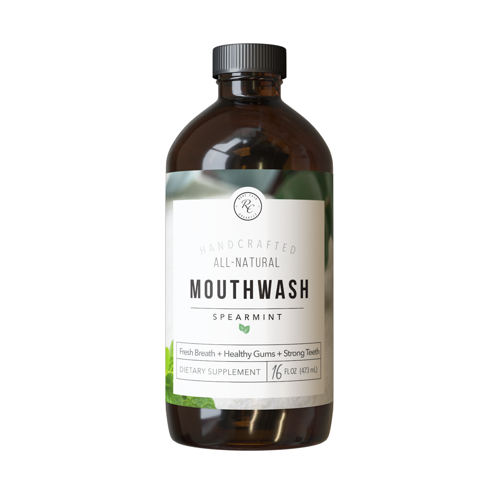 Organic Essential Oils Mouthwash