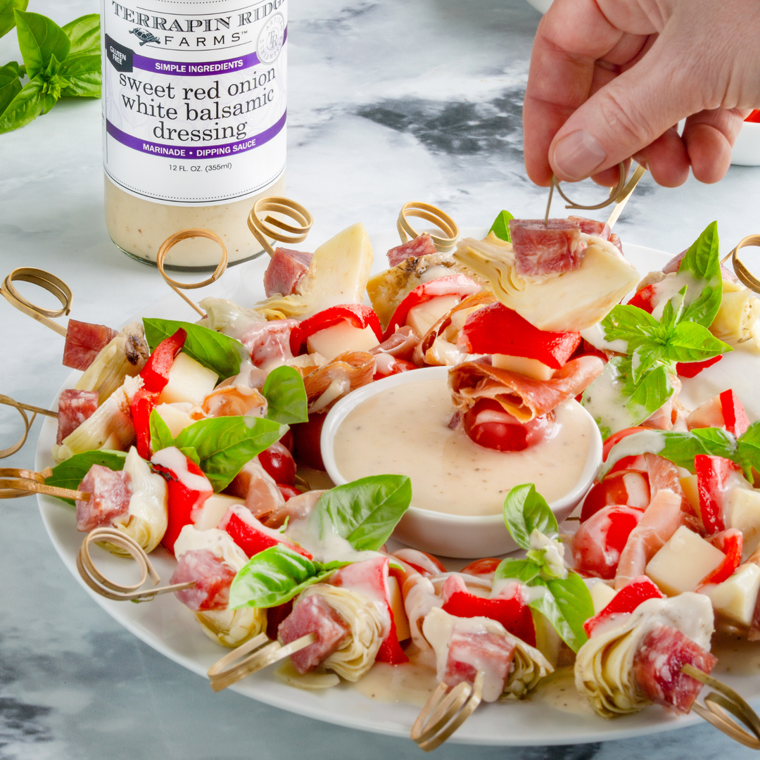 Sweet Red Onion White Balsamic Dressing