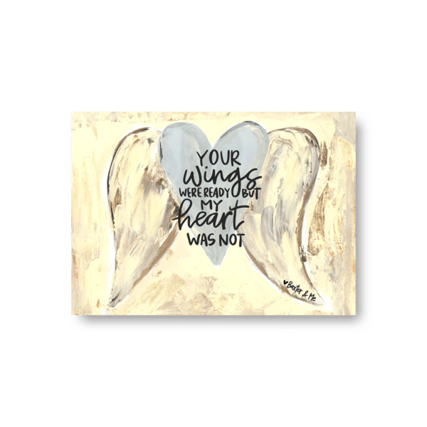 Wings Ready - Wrapped Canvas