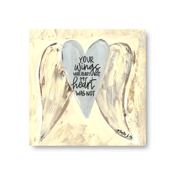 Wings Ready - Wrapped Canvas