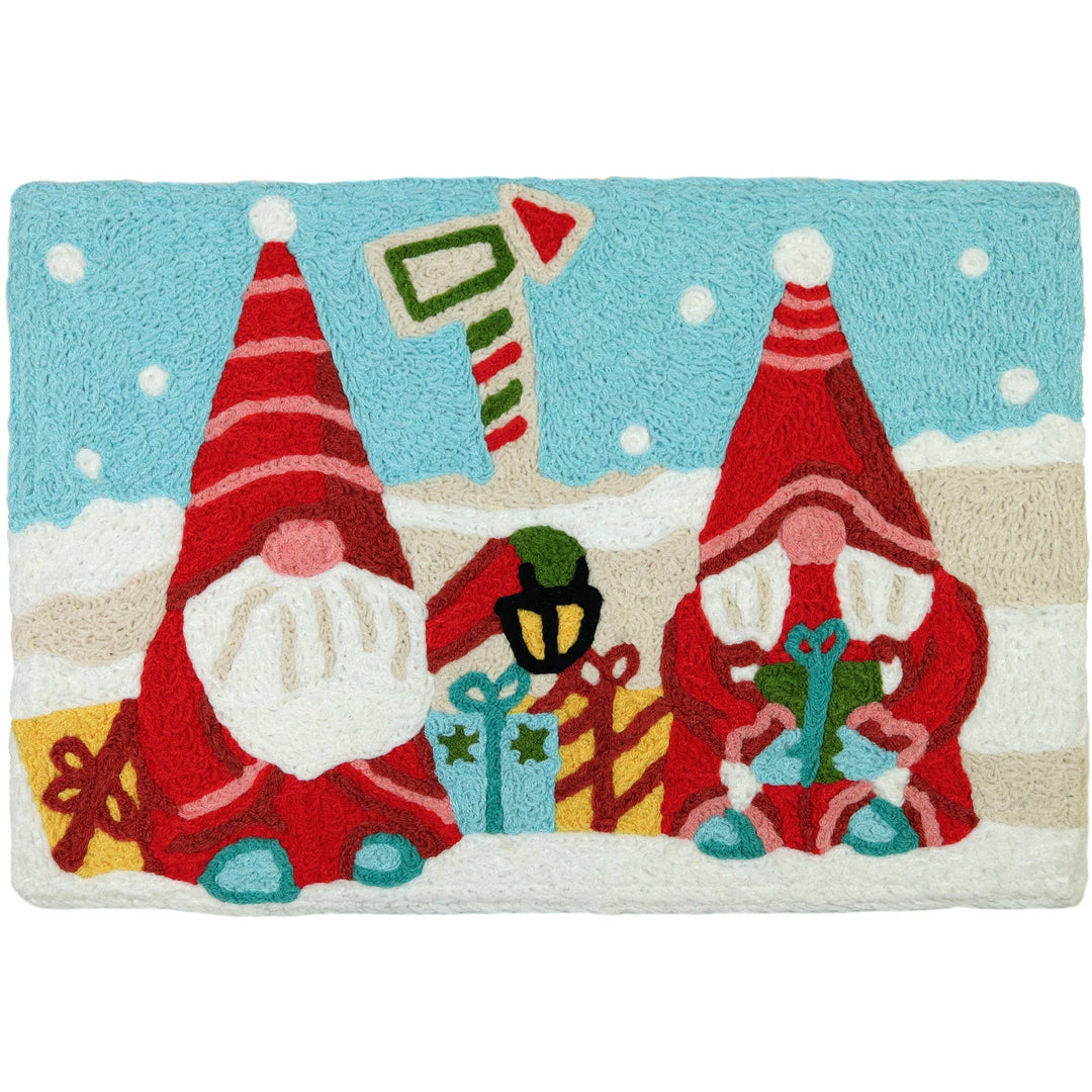 Gnome for The Holidays Jellybean Rug 20" x 30"